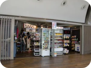 東京武道館1Fの売店